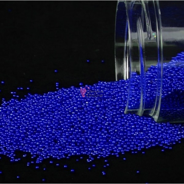 Perlute caviar CAV011 pentru decor unghii Indigo Metalizat